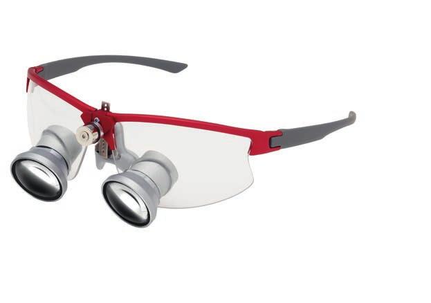 MULTIVISION NP L occhiale TTL galileiano pronto all uso, con distanza interpupillare e di lavoro predefinite Esclusive lenti correttive TriFocal System Fornito con lenti neutre, è