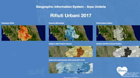COMUNI RICICLONI UMBRIA Al contrario un passo in avanti nella comunicazione dei dati c è stato grazie al lavoro di ARPA Umbria che a ottobre 2018 ha presentato il nuovo portale sui rifiuti, che