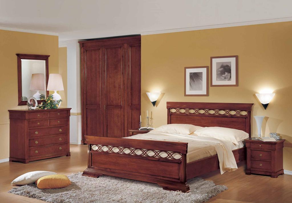 1/274 Armadio 5 ante battenti con cassettiera interna Wardrobe 5 doors with inner drawer dresser cm.