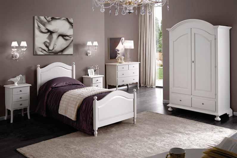 117x51xh101 Colore opaco ESCLUSO Rete & Materasso 138 Letto matrimoniale cm 175x212xh112 Colore opaco 336,00 468,00 MADE IN ITALY 141 139 Comodino cm