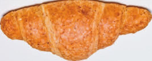LINEA DA Lievitare Ready to prove line (from frozen) WHOLEMEAL croissant CORNETTO integrale 0004503 CORNETTO INTEGRALE ARTIGIANALE integral handmade croissant 65g - Pezzi/pcs 100 Prodotto dolciario