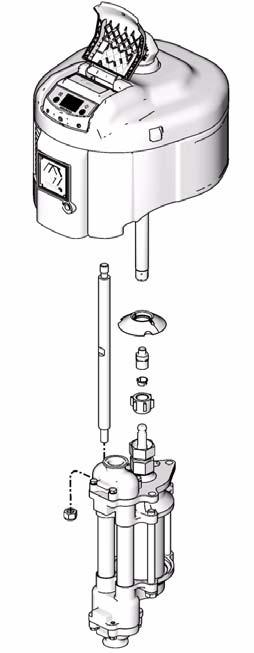 Riparazione Riparazione Per effettuare la manutenzione del pompante, consultare il manuale 311698. Per la manutenzione del motore pneumatico, consultare il manuale 312382.