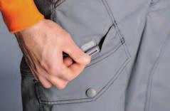 tasche posteriori tasca con bottone + tasca a clip sulla gamba