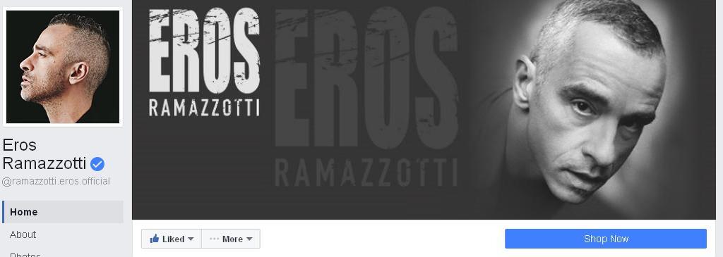 01 SOCIAL EROS RAMAZZOTTI - FACEBOOK Totale amici