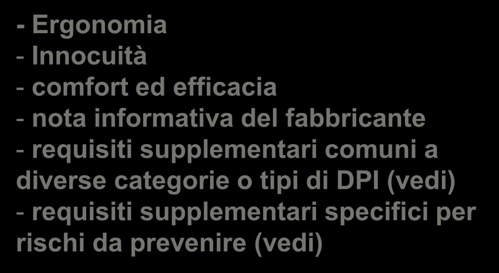 Innocuità - comfort ed efficacia - nota informativa del