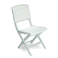 bianco con variante colore Tex 2403 Sedia Telaio verde Treerre con