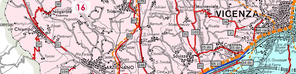 6.7 Viabilità e traffico L impianto aziendale è ubicato all interno dell ambito produttivo di via Spessa in Comune di Creazzo, direttamente connesso con la viabilità della zona industriale di