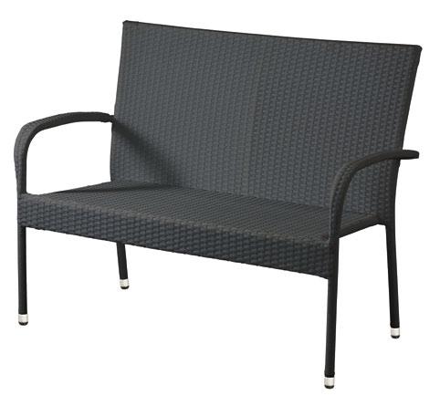 H 94 cm, 120x64 cm 99 99 Combinazione vincente: sedia impilabile «Palermo» in combinazione con: EXCLUSIVE DESIGN alluminio METALLIC Disponibile anche in misura 90x90 cm 41418