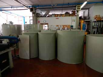 PARTNER Lavorazione Materie Plastiche e Impianti Serbatoi L azienda è in grado di realizzare serbatoi cilindrici o di