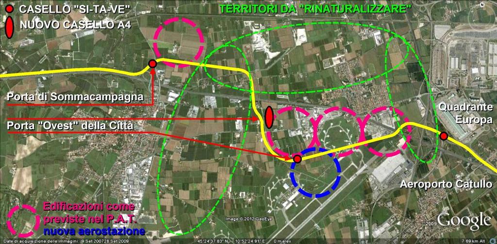 SE UNA NUOVA AUTOSTRADA DEVE INTERESSARE CASELLE, LA SI.TA.VE DEVE ESSERE A SERVIZIO DEL TERRITORIO E DEVE ESSERE PROGETTATA PER DIMINUIRE L INQUINAMENTO AMBIENTALE E QUINDI LA SI.TA.VE. DEVE ESSERE POSTA IN ADERENZA ALL A4, O DEVE ESSERE A OVEST E A SUD DI CASELLE Con la SI.