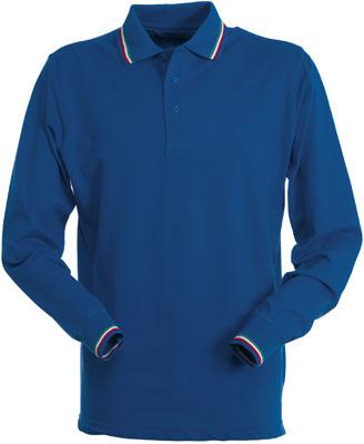 POLO M/L BLU 6 114 8