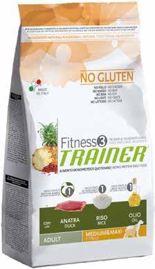 TRAINER FITNESS 3 ADULT MEDIUM MAXI alimento secco completo e