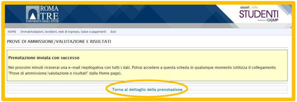 Nota: Spunta le voci che vuoi richiedere dal menù richiesta di ausilio.