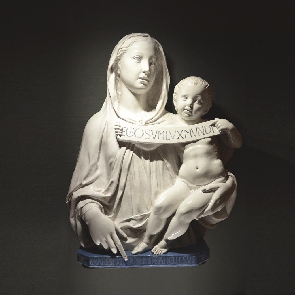 Luca della Robbia, Madonna col
