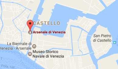 Origine e posizione geografica Le origini dell Arsenale risalgono al 1104, quando il Doge Falier istituì un cantiere navale di Stato.