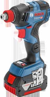 NUOVO! Avvitatore a massa battente GDX 18V-200 C Professional con nectivity Motore Brushless EC: nessuna necessità di cambiare le spazzole Elevata coppia max.