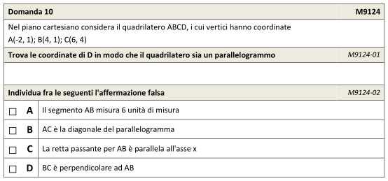 1 Poligoni nel piano cartesiano Formulario Dati due punti nel piano A ( x A, y