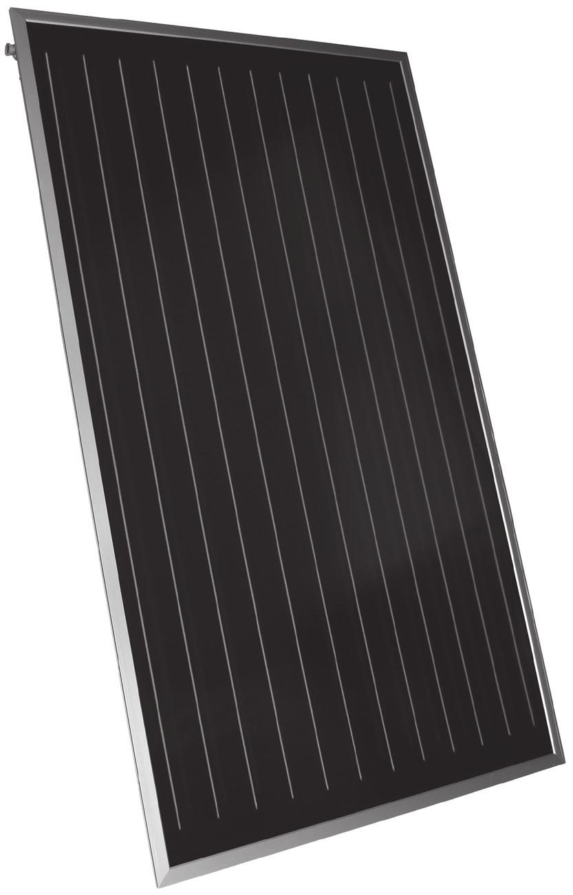 Collettore solare piano a vasca SCVF5 Collettore solare piano a vasca SCVF5 collettore solare piano a vasca per circolazione forzata elevato rendimento assicurato dall assorbitore in alluminio con