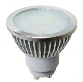 3, Ø50x47mm 20 pz 7,80 LO009-MR16-5W-CW 325 4,5W /DC 12V LG 90 >80 30.000h 24 Lampadata spot con retroilluminazione, MR16/GU5.