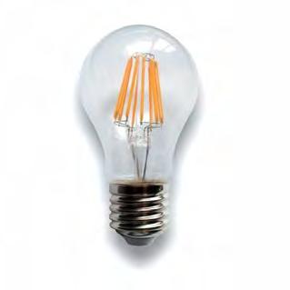 000h 24 Lampada tipo "golf", Ø45mmx75mm, dimmerabile 1 pz 9,34 LOS.E27.8W.W.S.DIM 2.700K 750 8W 220/240V 360 80 20.