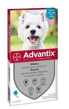 COLLARE GATTO ANTIPULCI 9, 90 ADVANTIX SPOT ON PER CANI DA 10/25 KG OLTRE 25 KG 4