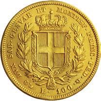 100 Lire 1836 Genova.