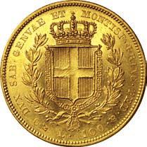 100 Lire 1840 Genova.