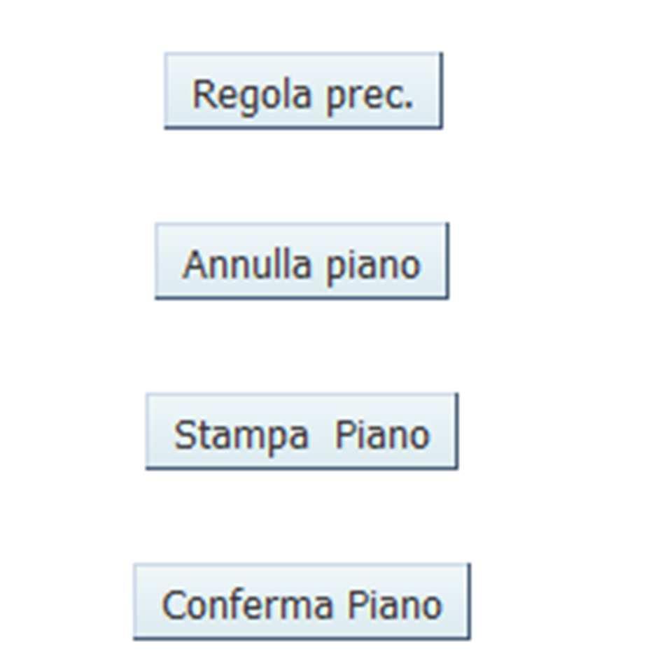 4. CONFERMA PIANO DI STUDIO Terminata la compilazione del piano, viene