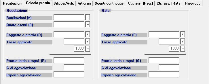 modificare eventualmente le retribuzioni per il calcolo della rata se è