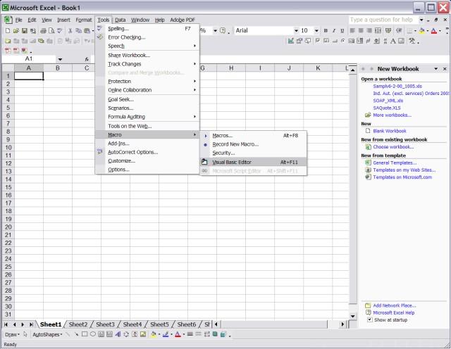 3.2 - IMPLEMENTAZIONE: Hmi - EXCEL Aprire