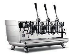 VA 358 WHITE EAGLE Macchina da caffè tradizionale con controllo elettronico della temperatura PID; Display TFT Multifunzione; Sistema di erogazione HEES; Dosatura Volumetrica; 2 Lance vapore inox;