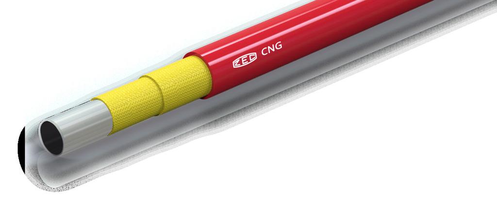 Serie CNG CNG Figura 1 / Picture 1 Caratteristiche principali Pressione costante 345 bar Normativa ISO 15500-17, SAE J517-100R8, MSHA Supera i requisiti NFPA 52, ANSI / IAS NGV 4.2 e CSA 12.