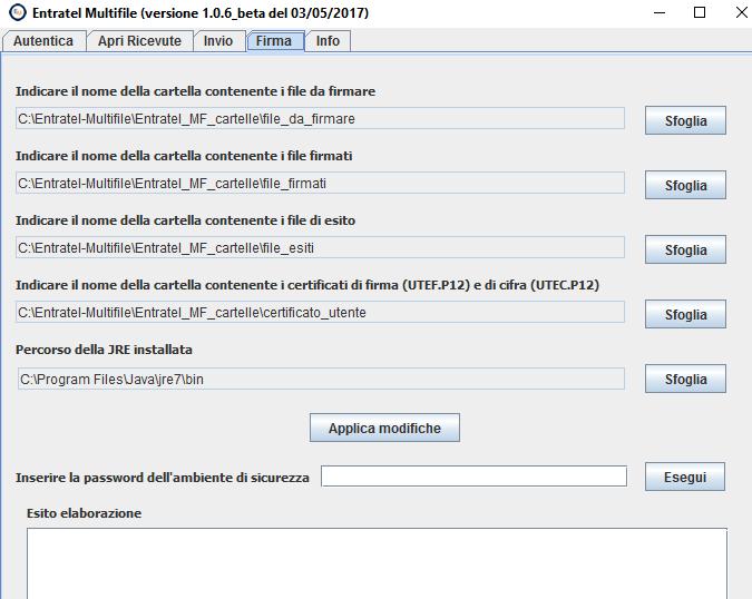 OPERAZIONI PRELIMINARI DI CONFIGURAZIONE SOLO PER STUDI O AZIENDE CHE TRASMETTONO AUTONOMAMENTE 1) Installare Entratel multifile / Desktop telematico Entratel Configurare le cartelle di