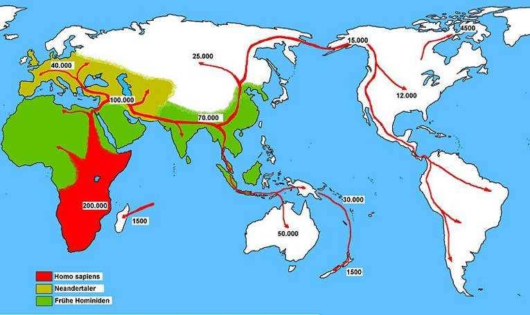 Ciò ci fa capire che tutti gli esseri umani, a dispetto delle differenze somatiche, sono realmente membri di un unica entità che ha avuto un origine