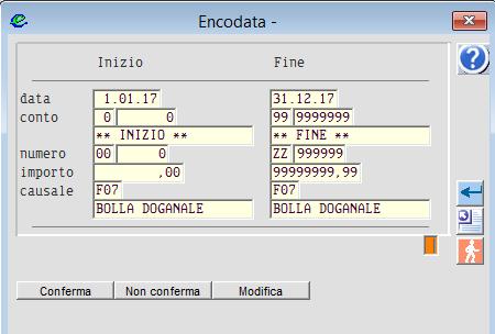 Richiamare la registrazione della Bolla Doganale in GESCONT ed entrare nella testata; 2. Selezionare il tasto spesometro ; 3. Inserire il codice del fornitore effettivo.