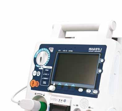 Accessori in dotazione Cod. prodotto LTR294 Piastre defibrillazione adulti/ pediatriche Cod. prodotto LTR290 Cavo ECG 3 leads Cod.