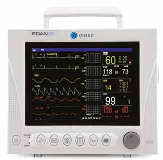 Monitors paziente multiparametro Con stampante optional 0123 Cod. prodotto LTD340 Display da 10,1" Cod. prodotto LTD345 Cod. prodotto LTD347 CO 2 RESPIRONICS Cod.