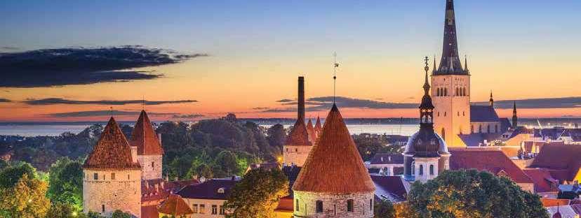 2º giorno VILNIUS Visita panoramica di Vilnius di 3h con bus riservato e guida in italiano La Città Vecchia, inserita nell'elenco del Patrimonio Mondiale dell'unesco, con la piazza della cattedrale,