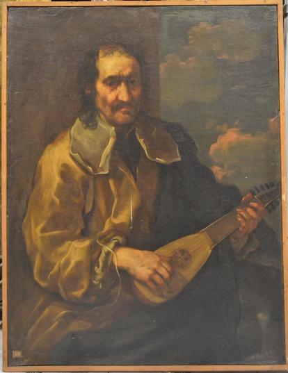 Monsù Bernardo Suonatore di mandolino lombardo (Allegoria dell