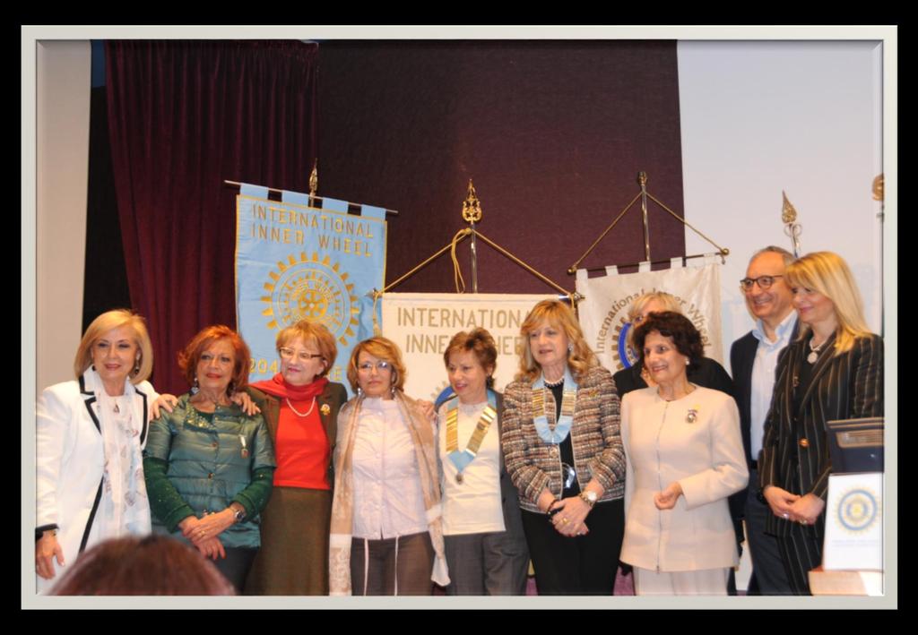 Da sinistra: Caterina Bove, Anna Lomuscio, Luisa Vinciguerra, Antonia Albenzio, Nietta