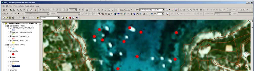 Figura 2 Nuova Progettazione e implementazione dei dati su ArcGis Cartografie tematiche: studio, definizione, calcolo in base alle direttive impartite dalla Delibera della Giunta della Regione