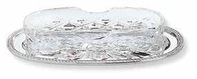Inglese salt-basin with spoon with crystals 8.66.