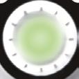 3.3 Spia di controllo La centralina è provvista di una spia di controllo multicolore al centro del Lightwheel.