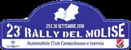 23 RALLY DEL MOLISE TABELLA TEMPI E DISTANZE Settore C.O. P.S. C.T. LOCALITA' DI TRANSITO Lunghezza Prova Speciale Lunghezza Percorso Lunghezza Totale Tempo Imposto ORA TEOR. 1 VETT.