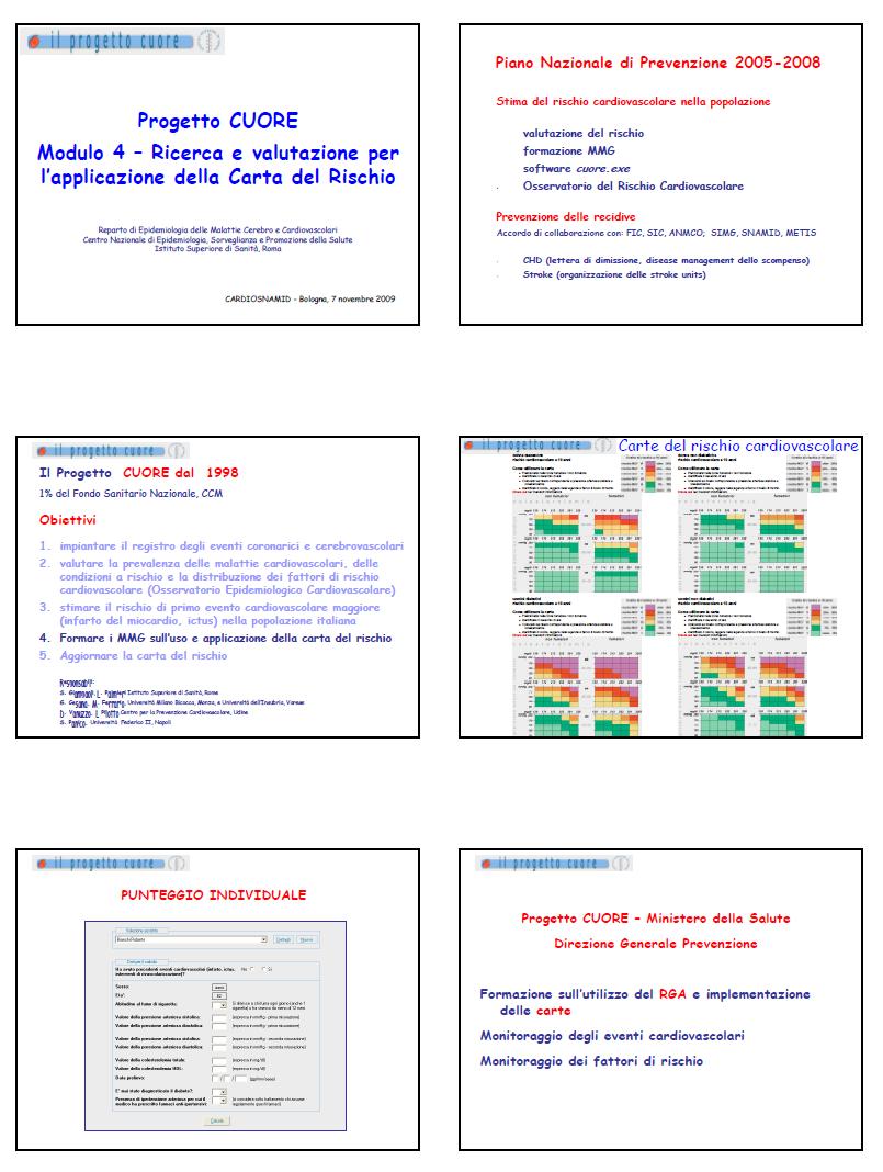 Presentazione dei corsi