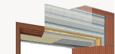 Soluzione SUPER Avvolgibile Il sistema H/C SUPER Avvolgibile Filo Muro, ideale nelle ristrutturazioni dove le luci architettoniche non possono essere ristrette, è la soluzione ideale per tutti i