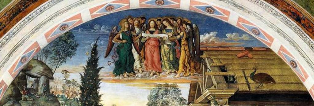 Salve, Regina, madre di misericordia; vita, dolcezza e speranza nostra, salve. A te ricorriamo, noi esuli figli di Eva: a te sospiriamo gementi e piangenti in questa valle di lacrime.