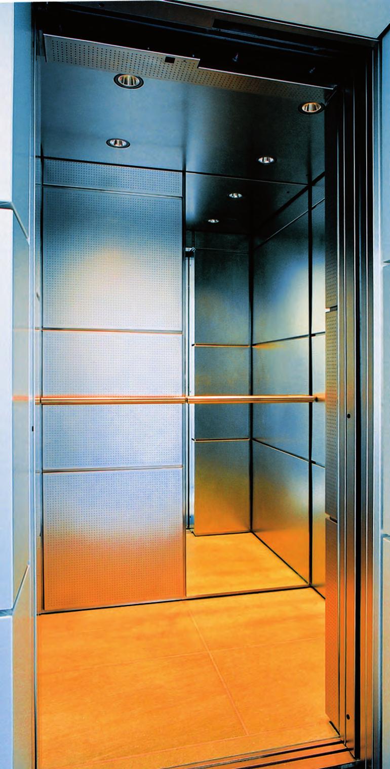 sicurezza Migliore affidabilità e funzionamento dell ascensore Miglioramento nelle prestazioni ed estetica del vostro