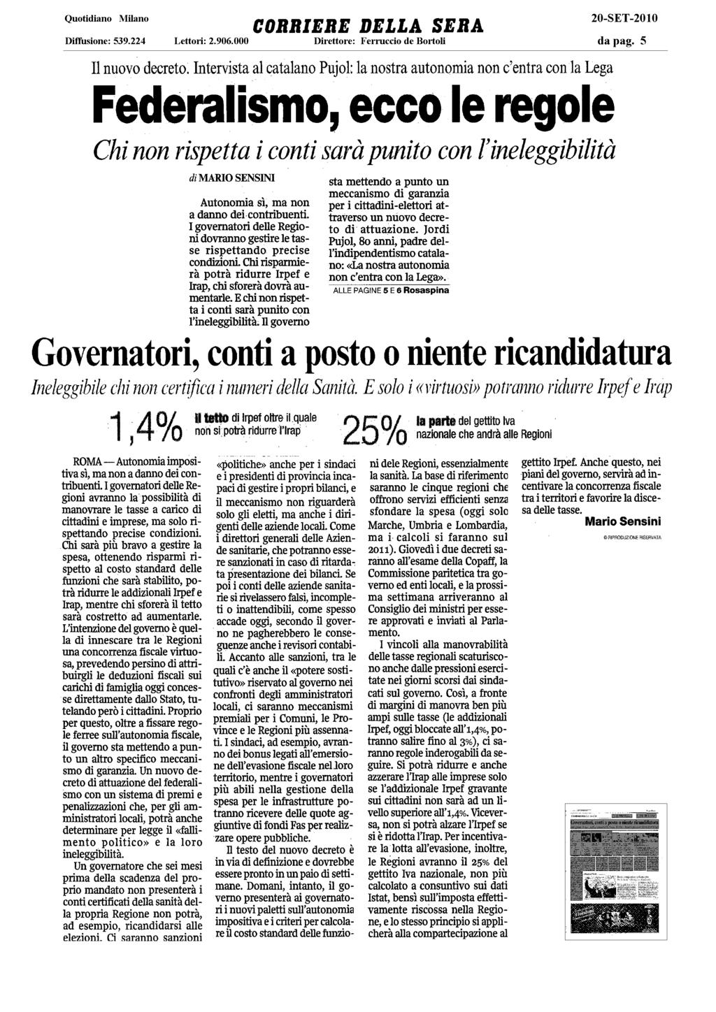 GOVERNO E