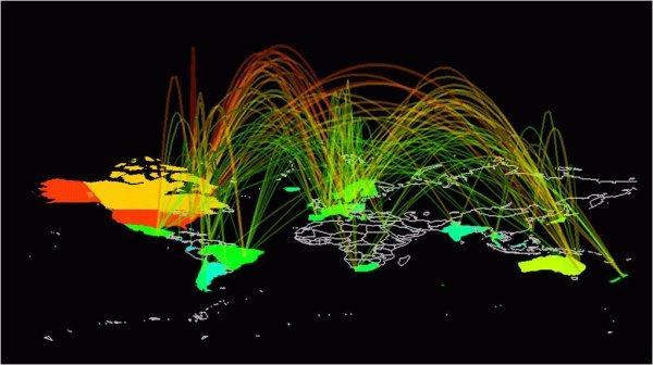 4 Modello Peer-to-Peer (P2P) Le reti che applicano il modello Peer-to-Peer non prevedono la distinzione tra computer server e computer client, ogni computer ha un ruolo "paritetico" rispetto agl